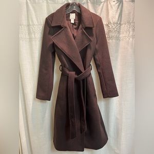 H&M beautiful brown Womens coat